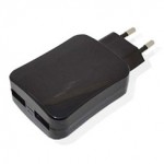 Two Port USB Wall Charger 4.2A with Smart IC