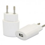 USB Port Wall Chargers White 1A Single for Mobile Phone