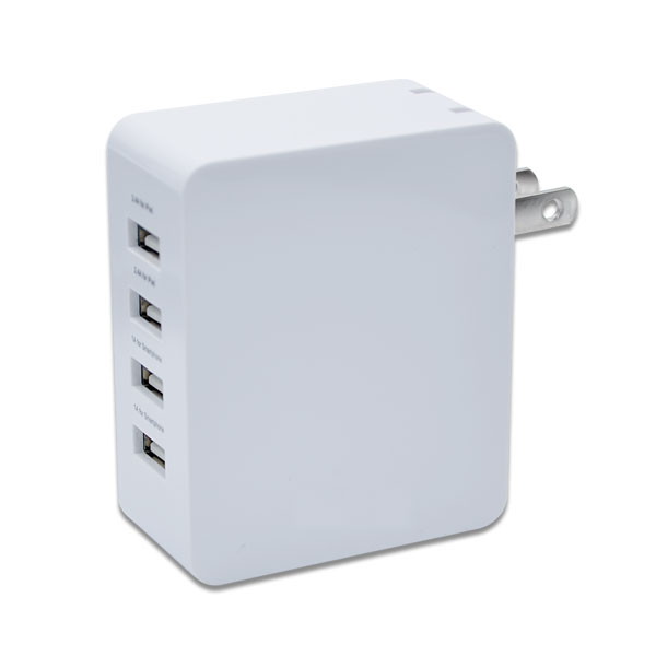 4-port usb wall charger