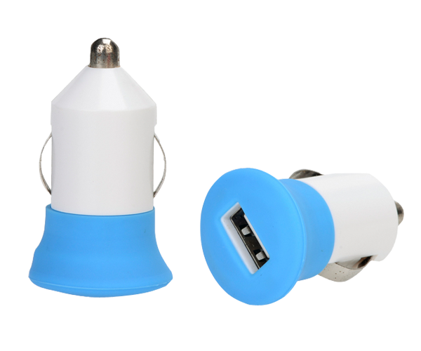 Colorful Mini Single USB Car Charger for Smart Phone 03
