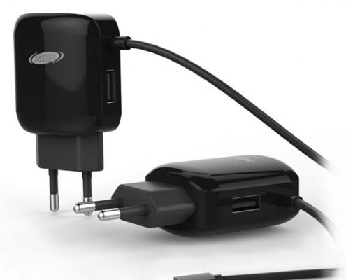 dual-port travel charger