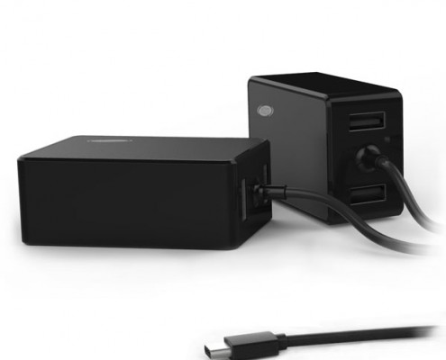 3 port usb travel wall charger