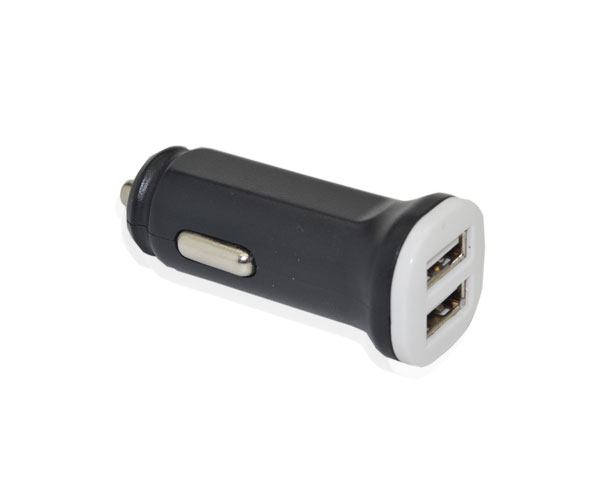 2.1A Dual USB Port Car Charger for Apple and Andriod Devices 02
