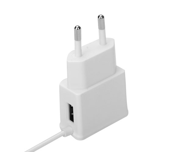 2.1A Single USB Travel Charger with Built-in Micro USB Cord 04