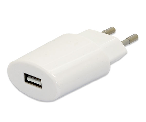 White 1A Single USB Port Wall Chargers for Mobile Phone 04