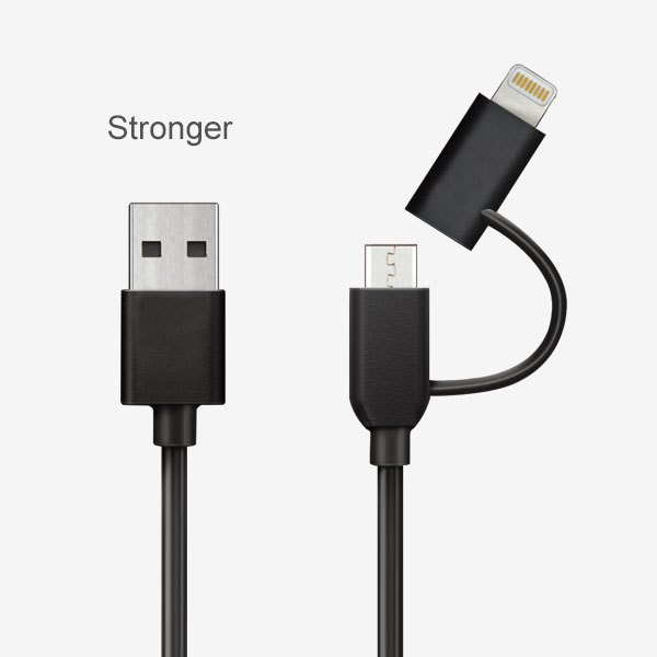 stronger 2 in 1 cable