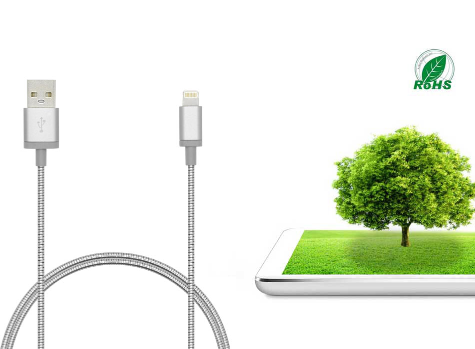 Metal Braided Lightning Cable Environmentally Friendly