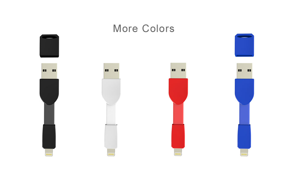 colorful keychain cable