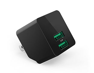 double usb wall charger